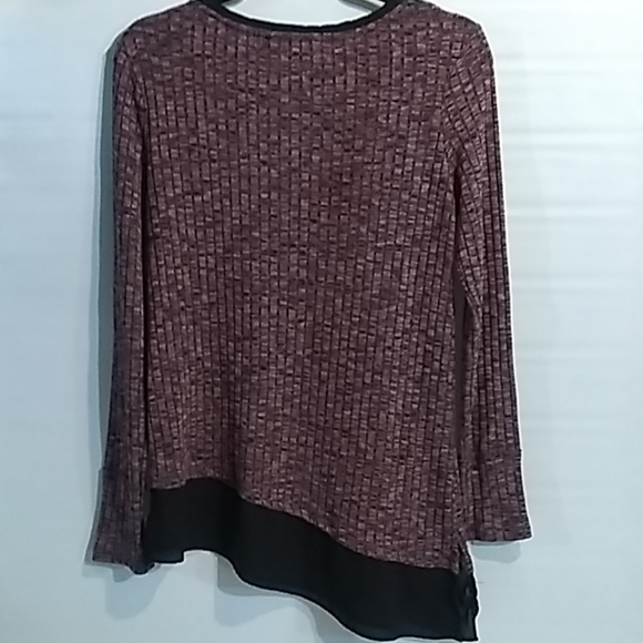 Simply Vera Ribbed Blouse Size M - Picture 4 of 5